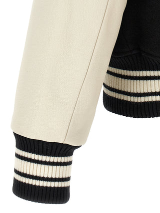 Ami Paris Teddy Virgin Wool Bomber Jacket