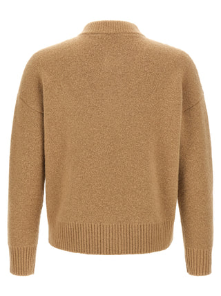AMI Paris Ami de Coeur Alpaca Cardigan