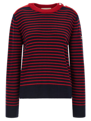 AMI Paris Marinière Wool Sweater