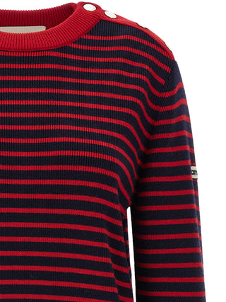 AMI Paris Marinière Wool Sweater