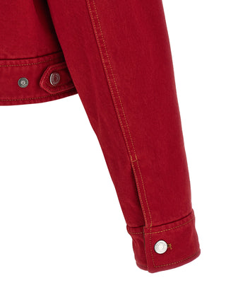 AMI Paris Ami de Coeur Cropped Jacket