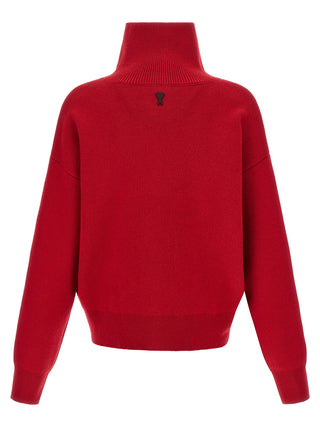 AMI Paris Ami de Coeur Turtleneck Sweater