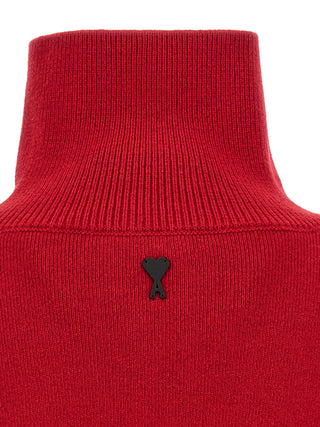 AMI Paris Ami de Coeur Turtleneck Sweater