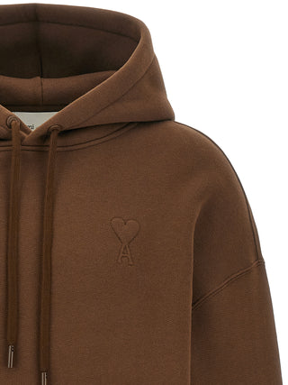 AMI Paris Ami de Coeur Cotton Hoodie