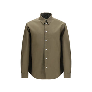 Fendi Bicolor Polyester Full-Length Jacket