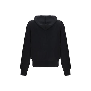Fendi Black Cashmere Hoodie