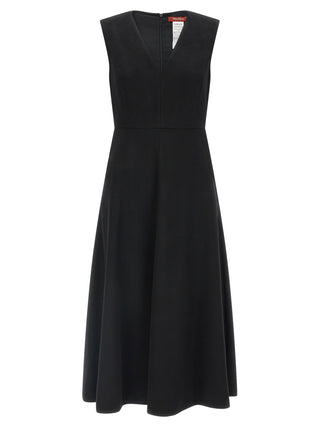 Max Mara Studio Curva Wool Midi Dress
