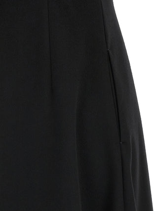 Max Mara Studio Curva Wool Midi Dress