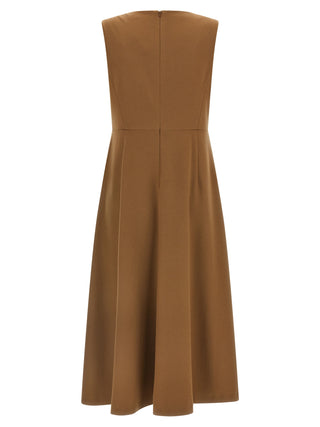Max Mara Studio Curva Wool Midi Dress