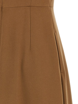 Max Mara Studio Curva Wool Midi Dress