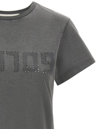 Golden Goose Gray Cotton T-Shirt