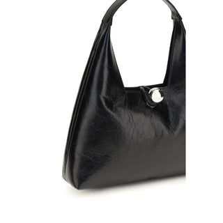 Marni Black Calf Leather Bos Taurus Shoulder Bag
