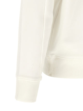 C.P. Company White Cotton Sweatshirt