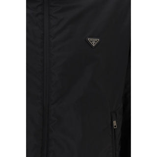Prada Multicolor Recycled Polyamide Full-Length Jacket