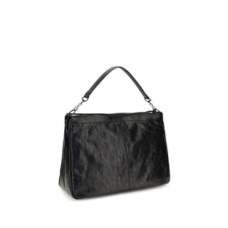 Balenciaga Black Lamb Ovis Aries Shoulder Bag