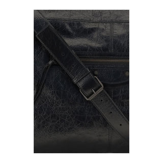 Balenciaga Black Lamb Ovis Aries Shoulder Bag