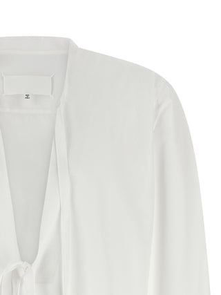 Maison Margiela White Cotton Blouse
