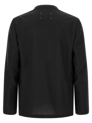 Maison Margiela Black Virgin Wool Blazer