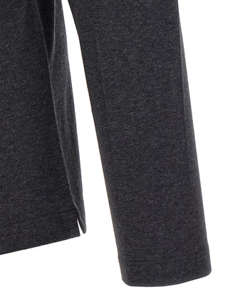 Brunello Cucinelli Gray Cotton T-Shirt