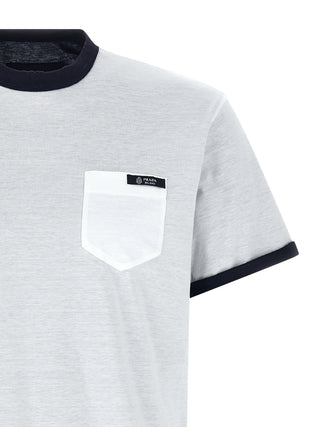 Prada Reversible Cotton Jersey T-Shirt
