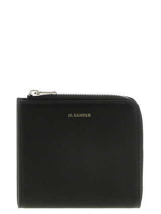 Jil Sander Zip Calfskin Wallet