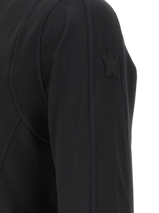 Moncler Grenoble Black Polyamide Sweatshirt