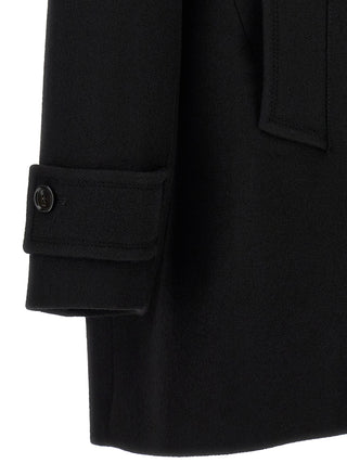 Ami Paris Caban Virgin Wool Coat