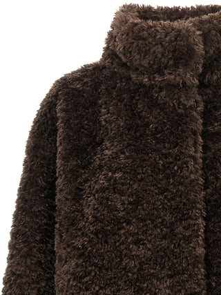 Herno Tocco Cropped Faux Fur Jacket