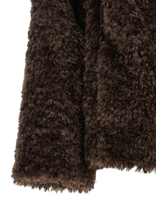 Herno Tocco Cropped Faux Fur Jacket