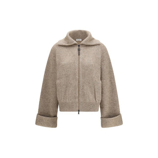 Brunello Cucinelli Beige Cashmere Sweater