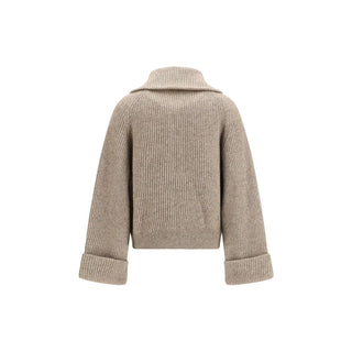 Brunello Cucinelli Beige Cashmere Sweater