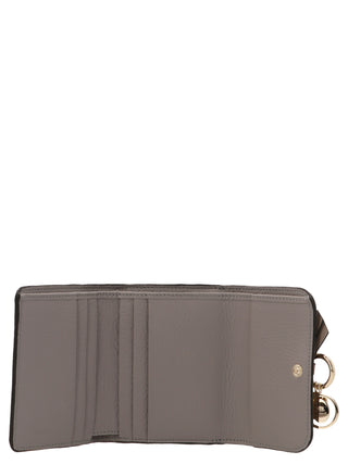 Chloé Gray Calfskin Cardholder