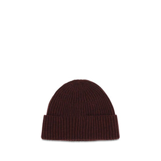 Brunello Cucinelli Bordeaux Cashmere Beanie