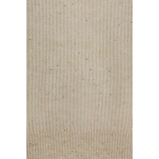 Brunello Cucinelli Beige Mohair Sweatshirt