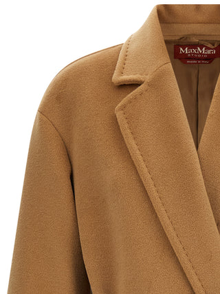 Max Mara Studio Giambo Wool Robe Coat
