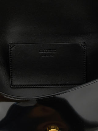 Jil Sander Kante Calfskin Shoulder Bag