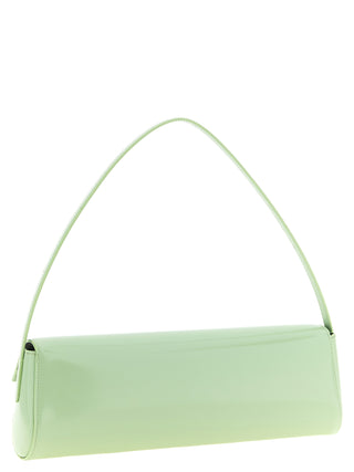 Jil Sander Kante Patent Calfskin Shoulder Bag