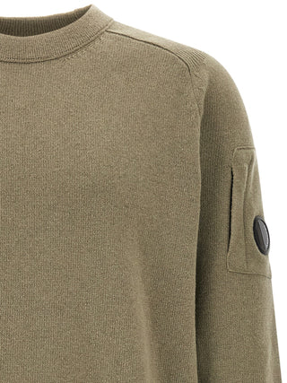 C.P. Company Bicolor Wool Cardigan