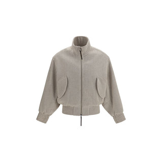 Jacquemus Beige Wool Oves Aries Bomber