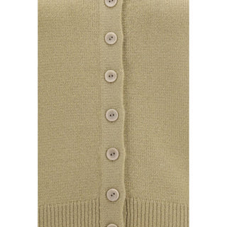 Lemaire Beige Cashmere Cardigan
