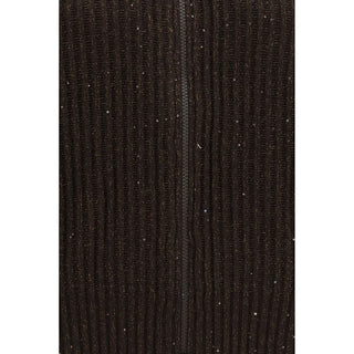 Brunello Cucinelli Brown Cashmere Sweatshirt