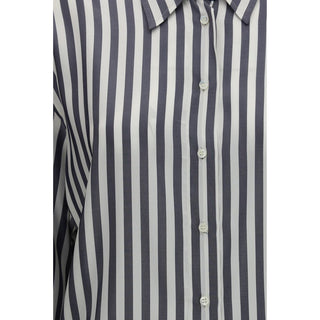 Brunello Cucinelli Multicolor Silk Shirt