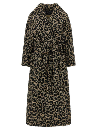 Herno Leo Jacquard Belted Coat