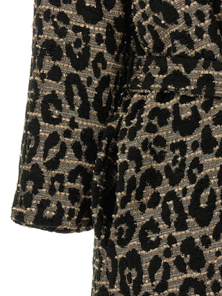 Herno Leo Jacquard Belted Coat