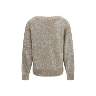 Brunello Cucinelli Beige Polyamide Sweatshirt