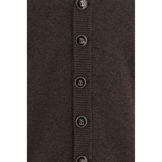 Brunello Cucinelli Brown Cashmere Cardigan