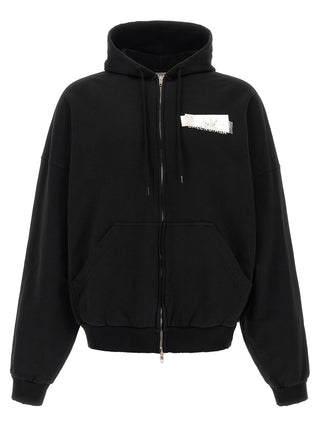 Balenciaga Black Cotton Sweatshirt