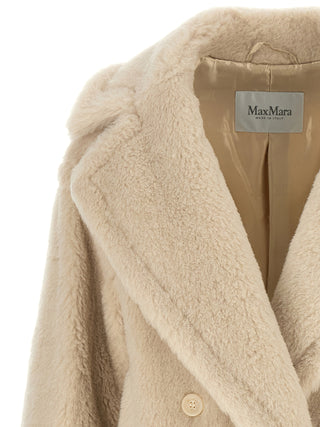 Max Mara Alcuno Double-Breasted Alpaca Coat