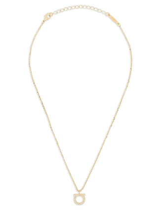 Ferragamo Gold Brass Necklace