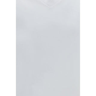 Brunello Cucinelli White Cotton T-Shirt